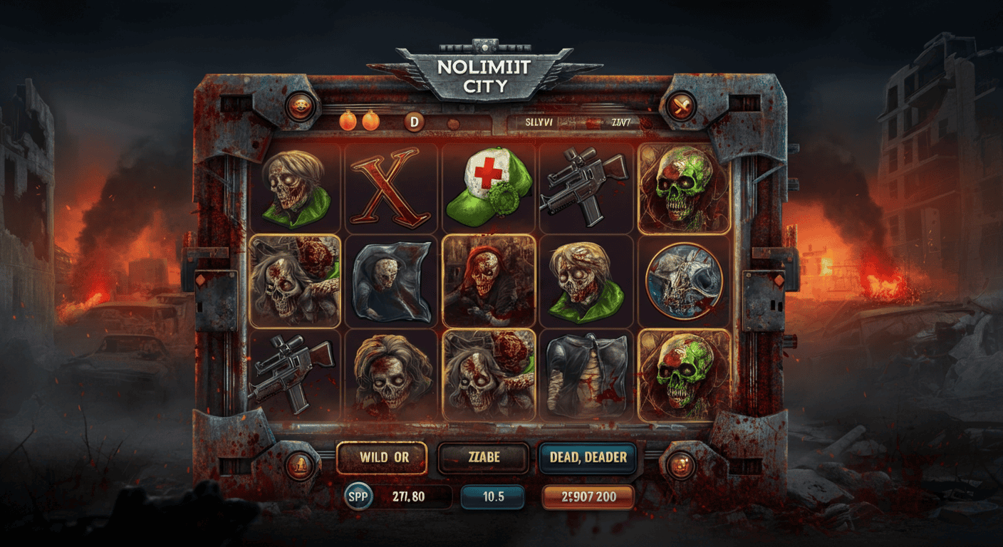 Sensasi Slot Zombie Paling Gila Tahun Ini Cuma di Dead, Dead, or Deader!