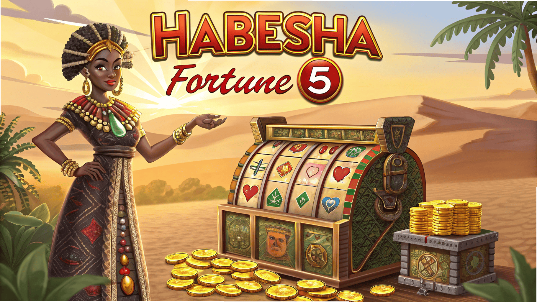 Habesha Fortune 5 Slot Gacor Bertema Afrika dari Smartsoft