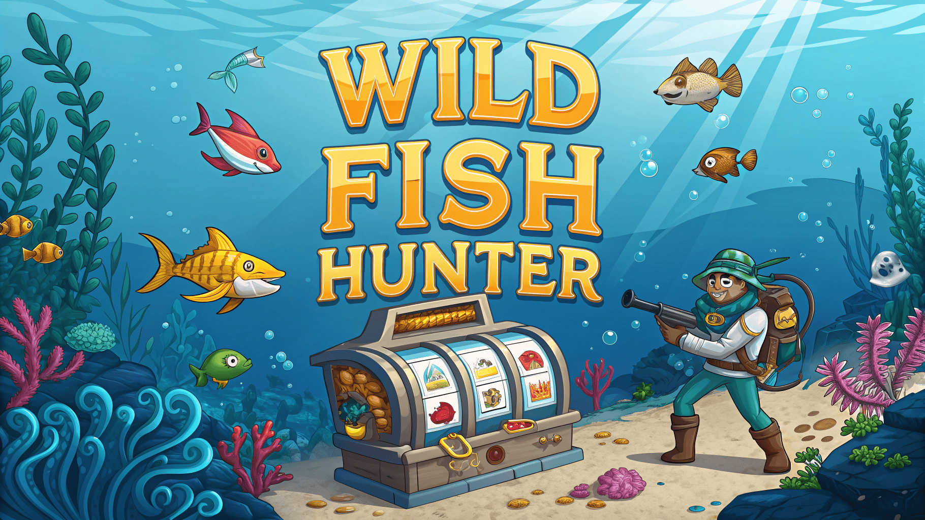 Wild Fish Hunter Slot Gacor Petualangan Seru Menembak Ikan dan Raih Jackpot Besar!